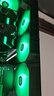 利民（thermalright）TL-C12C-S X3 黑色argb12cm机箱幻彩低噪风扇ARGB 4PIN PWM 1550转速 三连包 实拍图