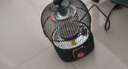 万宝取暖器小太阳家用鸟笼式烤火炉卧室电热扇节能省电小型电暖器电烤炉速热 钛青绿【碳晶盘】无极调温 实拍图