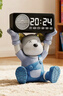 简艺饰家背带熊闹钟摆件客厅大号客厅电视柜卧室蓝牙音响创意桌面摆件 实拍图