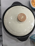 小熊（Bear）砂锅 宽口煲仔饭炖锅耐高温不开裂3.2L 家用煲汤沙锅燃气灶陶瓷锅 实拍图