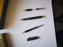 英雄（HERO）钢笔 新年礼物1520绒砂多彩铱金/特细/美工男女款节日礼物墨水礼盒套装黑色 实拍图