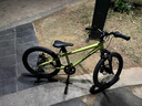 京东京造灵跃山地自行车京东自营6-10-12岁儿童自行车学生变速20寸青柠绿 实拍图