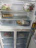 新飞363升58cm嵌入冰箱十字对开门节能家用冰箱 四门多门节能冰箱 【灰色】363升十字四门58cm超薄冰箱 实拍图