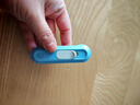 得力纽赛（nusign）迷你随身美工刀 拆快递小刀 学生裁纸刀 蓝色NS065 实拍图