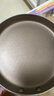 法焙客平底锅不粘锅 千层班戟可丽饼煎饼锅 圆形早餐锅蛋卷锅 18CM 实拍图