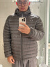 京东京造穿山甲轻薄羽绒服 连帽白鸭绒户外秋冬外套短款男 钛灰色 XXXL 实拍图