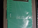 得力(deli)A4耐用PVC切割垫板桌垫/鼠标垫/书写垫板 可水洗手工桌面美工雕刻板裁纸美工垫 绿色78400 实拍图