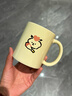 生日礼物女生可爱猫咪陶瓷马克杯带盖情侣水杯送闺蜜创意实用杯子 花束爱心狗【单杯】 1个 350ml 实拍图