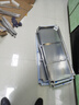 艾维曼置物架不锈钢货架层架厨房收纳架落地多层微波炉架子家用储物架 升级版加厚 长80宽35高150四层带围栏 实拍图