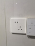 德力西(DELIXI)开关插座面板 CD815系列 10A五孔插座带一开双控开关 实拍图