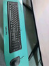 罗技（Logitech）MK106 键鼠套装 有线键鼠套装 办公键鼠套装 电脑键盘 紧凑型 黑色 实拍图