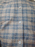 杉杉（FIRS）纯棉磨毛长袖衬衫男 中年爸爸装全棉格子衬衣男 A951-2 41  实拍图