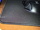 AOC电竞游戏鼠标垫中小号300*250*4mm加厚锁边办公键盘电脑书桌垫 黑色粗面 M200 控制版 实拍图