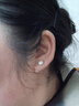 天使之泪S925银淡水珍珠耳钉珍珠耳饰简约百搭素耳钉7-8mm 实拍图