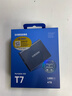 三星（SAMSUNG）4TB Type-c USB 3.2 移动固态硬盘（PSSD） T7 灰色 NVMe传输速度1050MB/s 手机直连笔记本外接 实拍图