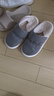 俞兆林棉拖鞋男女居家用外穿包跟羽绒布保暖棉鞋 YG001 实拍图