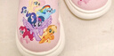 小马宝莉（MY LITTLE PONY）儿童棉拖鞋室内秋冬保暖防滑6-12岁中大女童加绒棉鞋 粉28-29码 实拍图