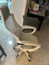 锦汐 电脑椅家用办公椅子靠背人体工学椅学习转椅老板座椅游戏电竞椅 【可后躺+踏脚+乳胶】白框灰网 实拍图