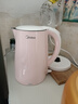 美的（Midea）电热水壶0涂层烧水壶母婴级316L不锈钢内胆 1500W快速加自动断电1.7升容量MK-HJ1705-PRO 实拍图