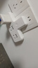 德力西(DELIXI)转换插头/品字形一转三插座/无线转换插座/电源转换器/插排/排插 总控开关3位5孔 实拍图