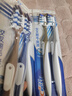 佳洁士全优7效牙刷舌苔刷小宽头软毛成人按摩牙龈8支新旧包装随机发货 实拍图