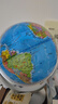 齐心（COMIX）万向地球仪20cm 政区地球仪双轴旋转 学生地理教学办公用品礼物摆件赠5件套 B1028 实拍图