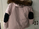 波司登（BOSIDENG）冬季极寒羽绒服中长款鹅绒于适同款男女情侣款大毛领加厚保暖外套 【谷爱凌同款色】极光粉1457 1 XS 155/80A 体重约110以内卡码拍大 实拍图