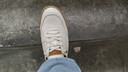 Walker Shop奥卡索复古小白鞋女鞋秋冬时尚德训鞋女士运动休闲板鞋女V141001 实拍图