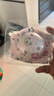 金本士婴儿宝宝儿童口罩新生婴幼儿3D立体透气0-6月-12个月到1岁半粉8枚 实拍图