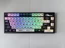 TITANNATION泰坦国度印花集之梦正品键帽CSGO机械键盘151键PC+PBT透明键帽适配68/75/87/98/104/108wooting60 印花集键帽-白色（侧透）130键 实拍图
