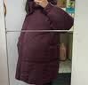 鸭鸭（YAYA）中长款羽绒服女2026新款冬季连帽保暖简约百搭休闲时尚加厚外套女 实拍图