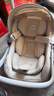 怡戈（Ekobebe）小元宝婴儿提篮式儿童安全座椅汽车用宝宝车载睡篮新生儿0-15个月 护脊版-奶油米【一篮三用】 实拍图