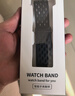 Smorss适用华为GT6/6PRO/GT4/GT5/GT3watch5/4手表表带透气硅胶磁吸折叠扣透气男士运动款46mm黑色 实拍图