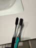 高露洁纤柔备长炭细毛软毛牙刷4支（含炭细丝软毛 去渍深洁）颜色随机 实拍图