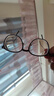 凯米近视眼镜1.74超薄防蓝光平光镜超轻光学眼镜架专业配眼镜带度数 122608黑金 镜架+凯米U2高清1.74防污镜片[-1200度内] 实拍图