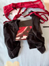 绫天生丝滑绫lingerie「绊」3D超薄性感撞色绑带诱惑腿环一体吊带袜夏季丝袜 Red&Black红黑撞色 1双 均码 -腿环版 实拍图