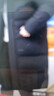 雅鹿羽绒服男中长款冬季加厚保暖过膝连帽男士外套极寒时尚休闲防寒服 实拍图