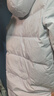 波司登（BOSIDENG）于适同款25新款羽绒服男女同款情侣长款连帽面包服外套 淡灰蓝|5979 XL 175/96A 体重约140-155斤 实拍图