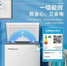 荣事达（Royalstar）小冰柜家用小型冷冻保鲜迷你冷藏商用卧式冷柜单用储母乳柜节能省电 【一级节能 全国联保】单温 158L 实拍图