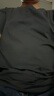 京东京造【已售300w件】短袖t恤男衣服秋季男士打底外穿 藏蓝色 XL 实拍图