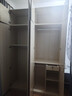 全友家居成品现代简约风大衣柜顶柜组合家用卧室家具柜子衣橱 【白橡木色】1.6m四门衣柜+顶柜 多规格灵活组合+科学分区收纳 实拍图