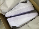 特步板鞋男女秋冬休闲鞋百搭低帮运动鞋潮流滑板鞋舒适小白鞋 白色-男子 【新旧版随机发货】 42 实拍图
