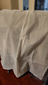 EEKIKS衣服防尘罩 透明家用宿舍衣柜立体大衣西服防尘袋透明白110*110cm 实拍图