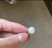 PWL韩国fever同款施家珍珠耳钉女999足银名媛澳白养耳洞爆款耳环耳饰 粉光珍珠耳钉12mm 实拍图