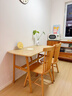 苡茉北欧餐桌家用小户型简约吃饭桌子长方形餐饮桌椅套餐组合出租房用 实拍图