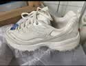 斯凯奇（Skechers）珠珠熊女鞋夏季厚底增高老爹鞋软底百搭休闲鞋运动鞋 实拍图