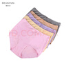 蝶安芬（Deanfun）女士内裤气质裸纯色舒适高弹女式三角短裤4条礼盒二  XL 实拍图