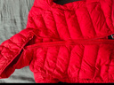 鸭鸭（YAYA）儿童轻薄羽绒服短款小童中大童连帽男女童2023秋冬洋气童装外套 中国红 140 实拍图