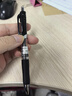得力（deli）S01中性笔签字笔 0.5mm经典办公按动笔水笔 黑色 12支/盒 实拍图