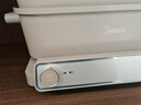 美的（Midea）电火锅钛陶0氟多功能锅不锈钢蒸锅鸳鸯火锅专用锅超薄速沸多功能一体电锅煎烤料理锅DLS332266S 实拍图
